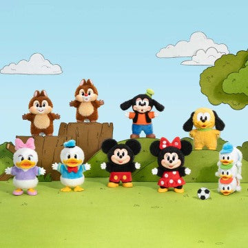 Mickey Family Cute Together Keychain Series blind box