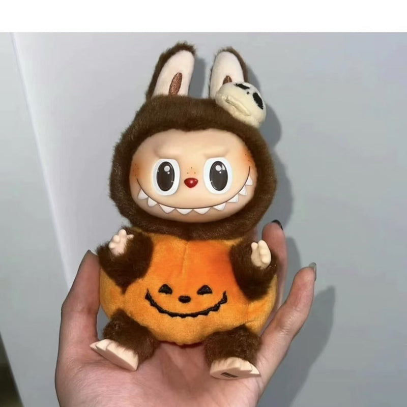 Pumpkin Labubu Happy Halloween Party Series- Sitting Pumpkin Vinyl Plush Pendant pre-order